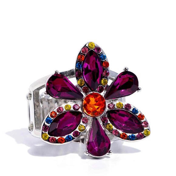 Blazing Blooms - Multi Ring - Picture 1 of 2